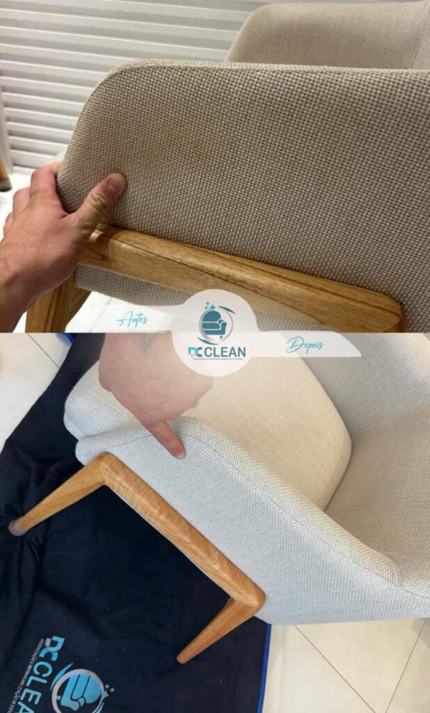 Limpeza de sofá